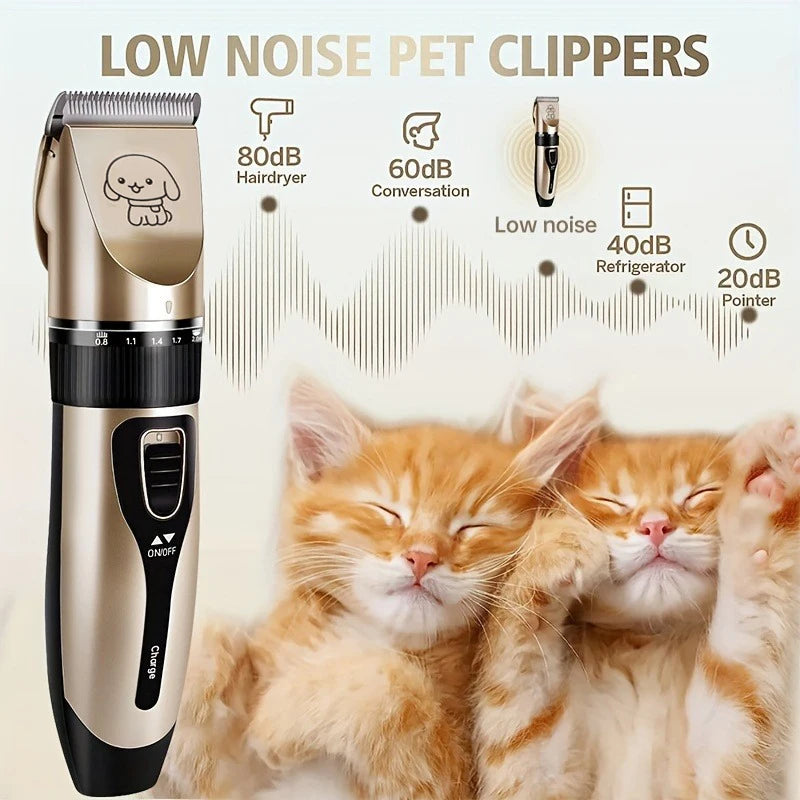 Pet Hair Trimmer Kit Electric