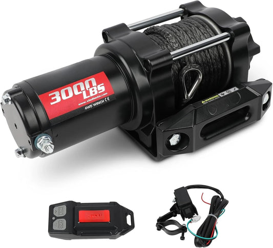 12V DC 3000LBS Electric Winch