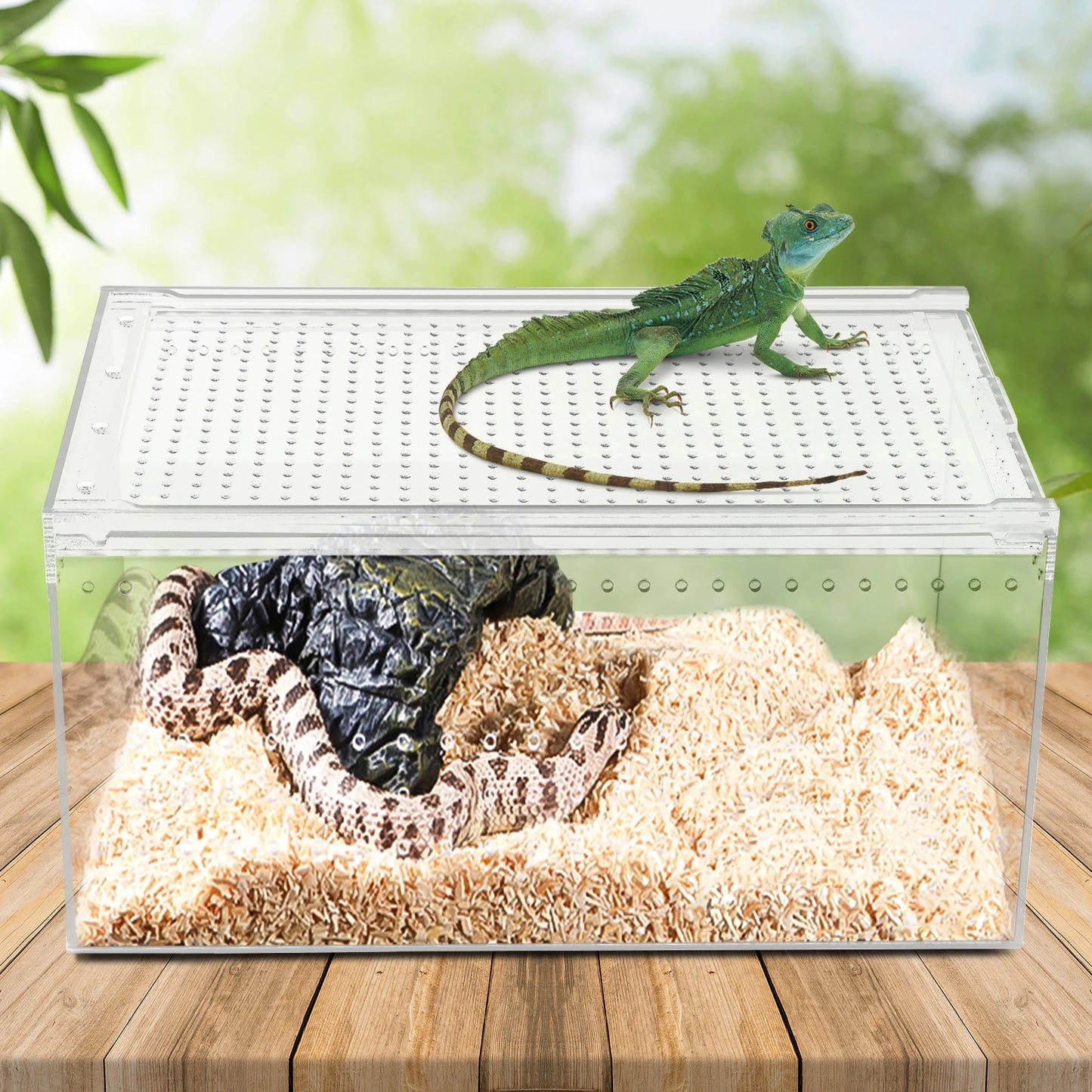 Reptile Pet Breeding Cage 30*20*15cm