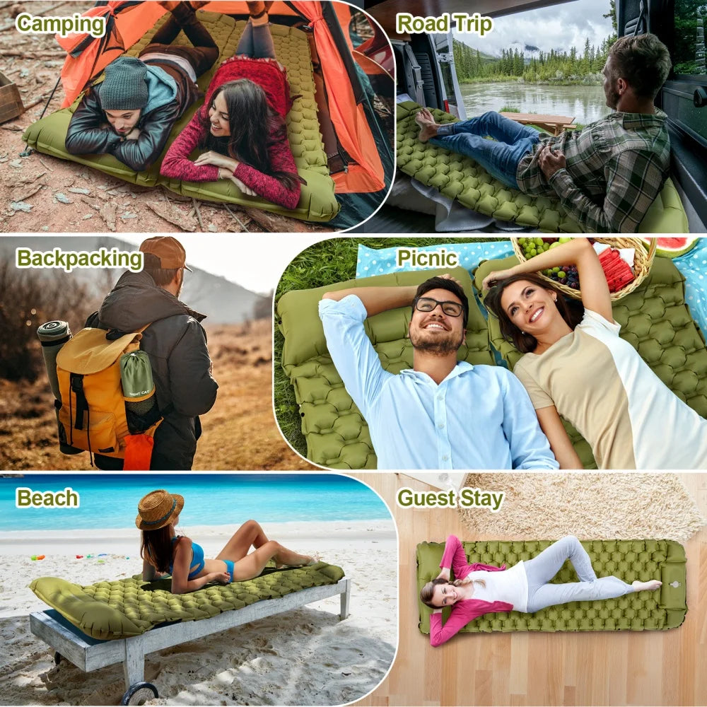Inflatable Sleeping Pads for Camping