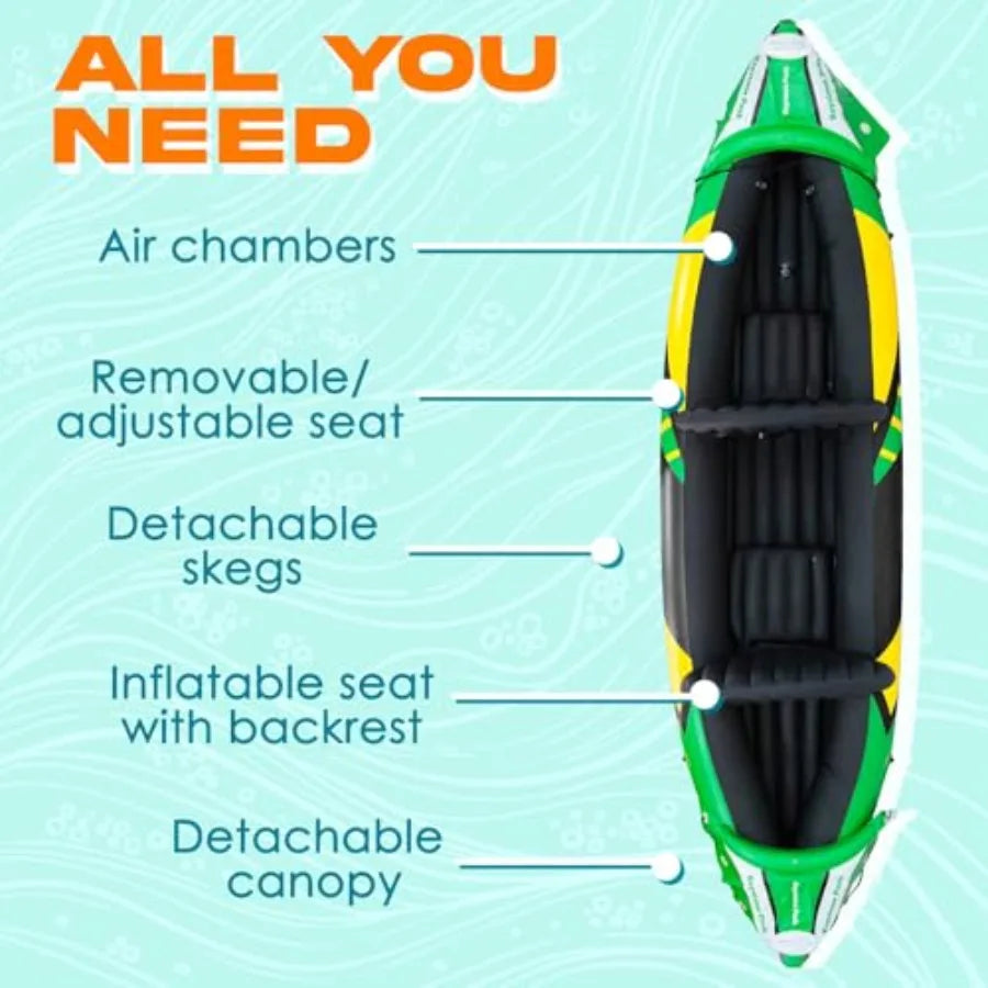 Inflatable Kayak 2 Person
