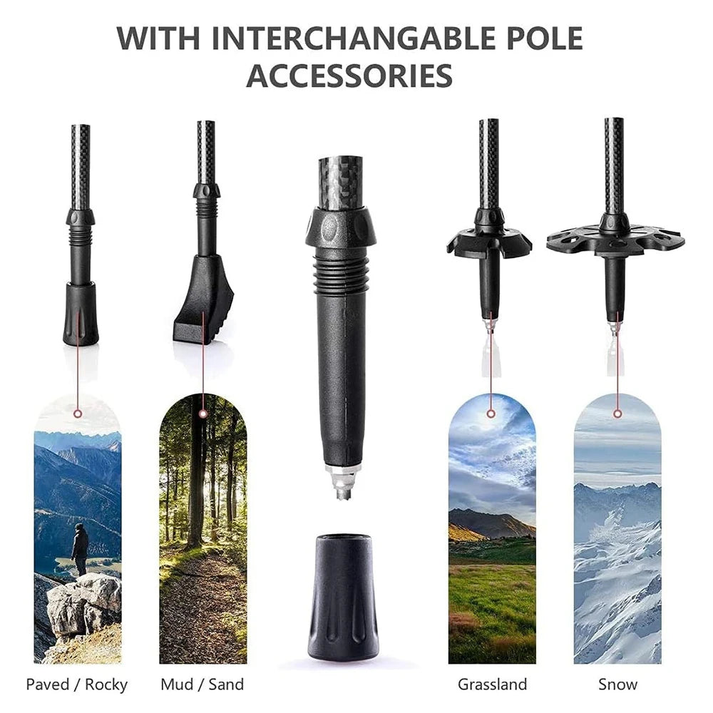 2PCS Trekking Poles