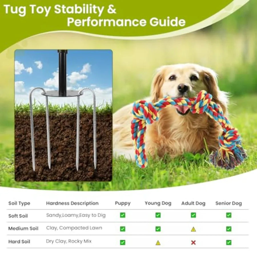 Tether Tug Outdoor Dog Toy