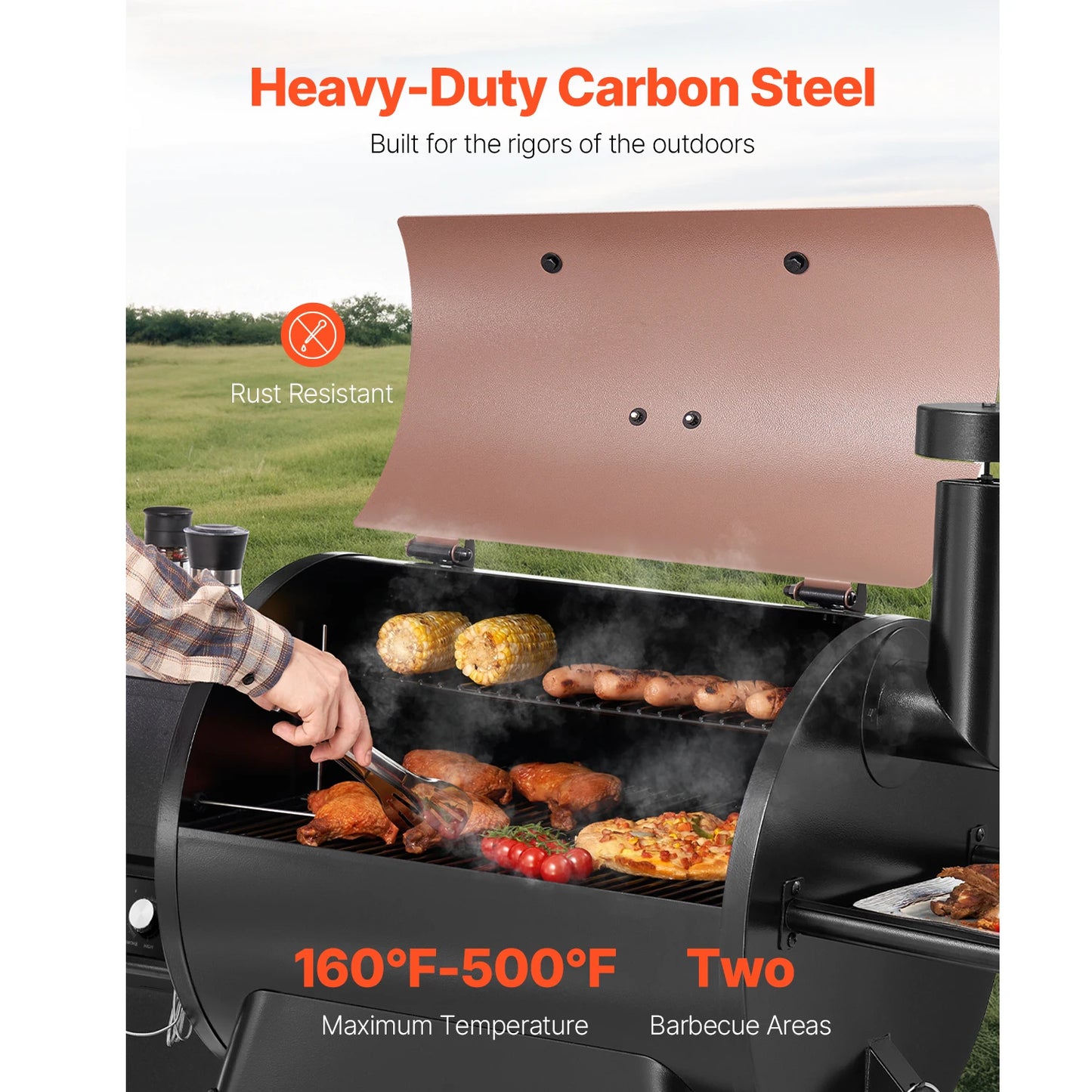 Wood Pellet Grill Smoker