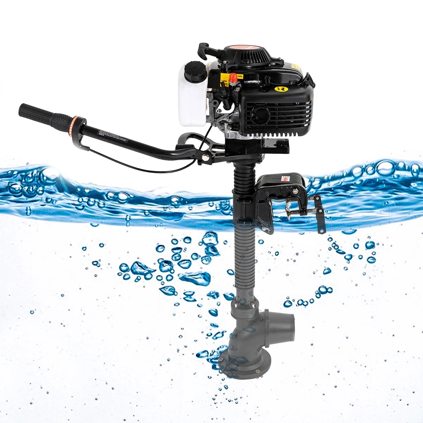 4-Stroke 4HP Outboard Inflatable Boat Motor