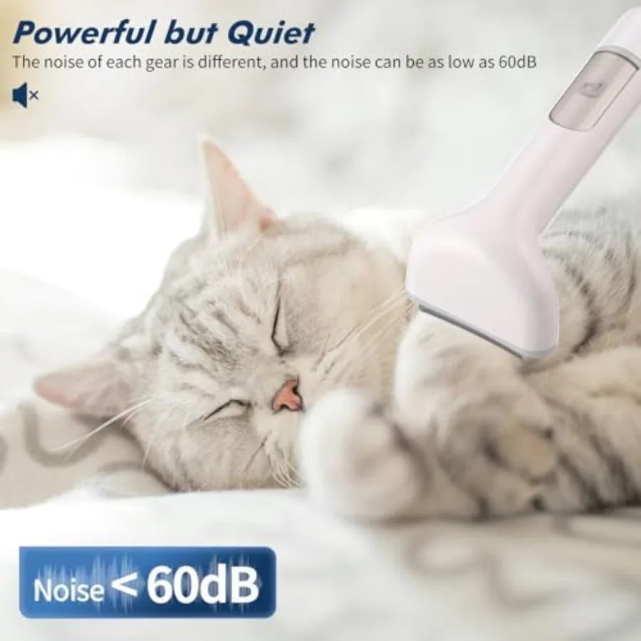 Pet Hair Vacuum Grooming Kit