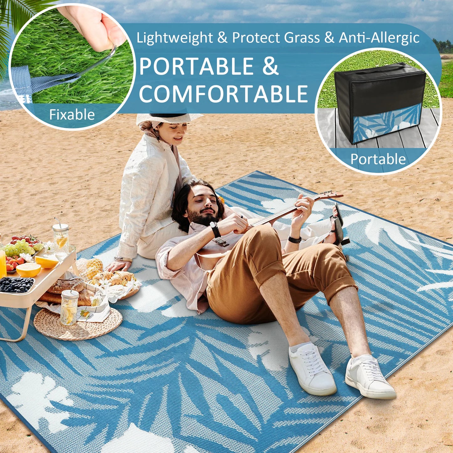 8‘x10' Outdoor Rug