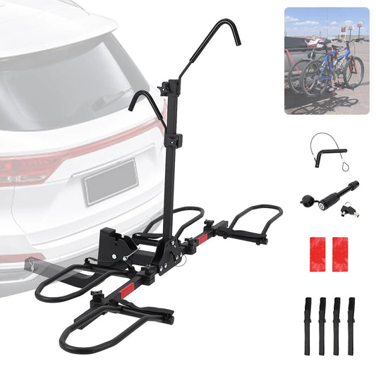 Hitch Mounted  2-Bike Rack