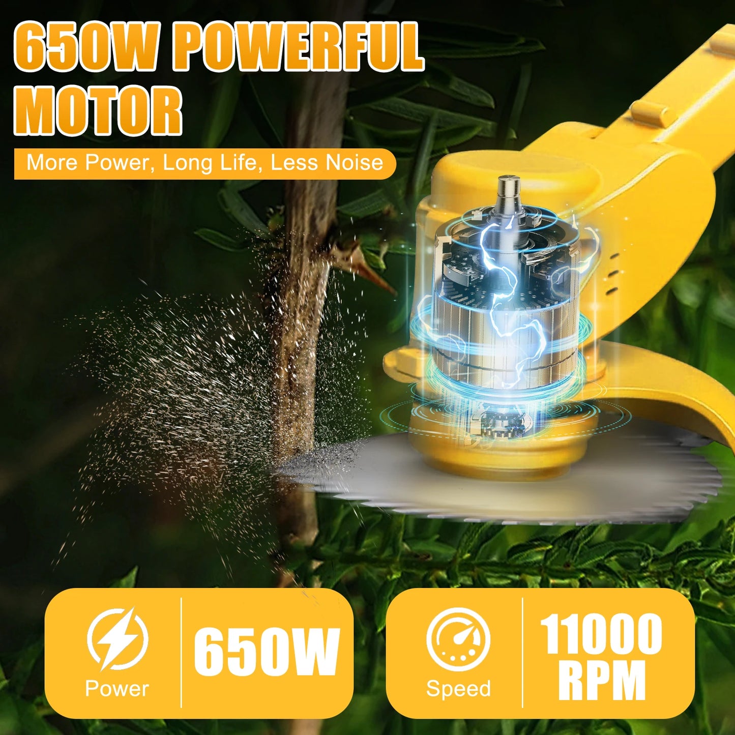 Cordless Grass Trimmer 21V