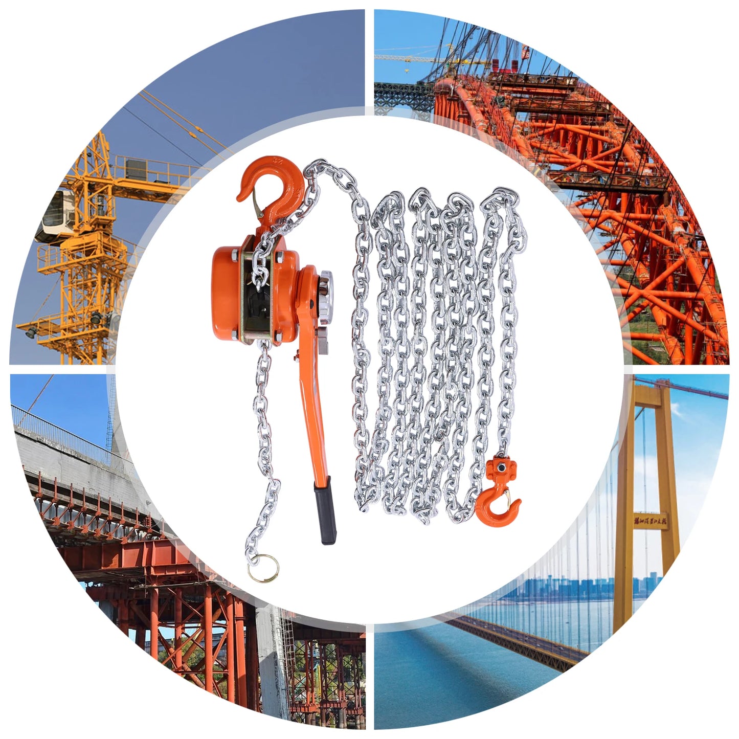 1.5T Manual Chain Lever Hoist