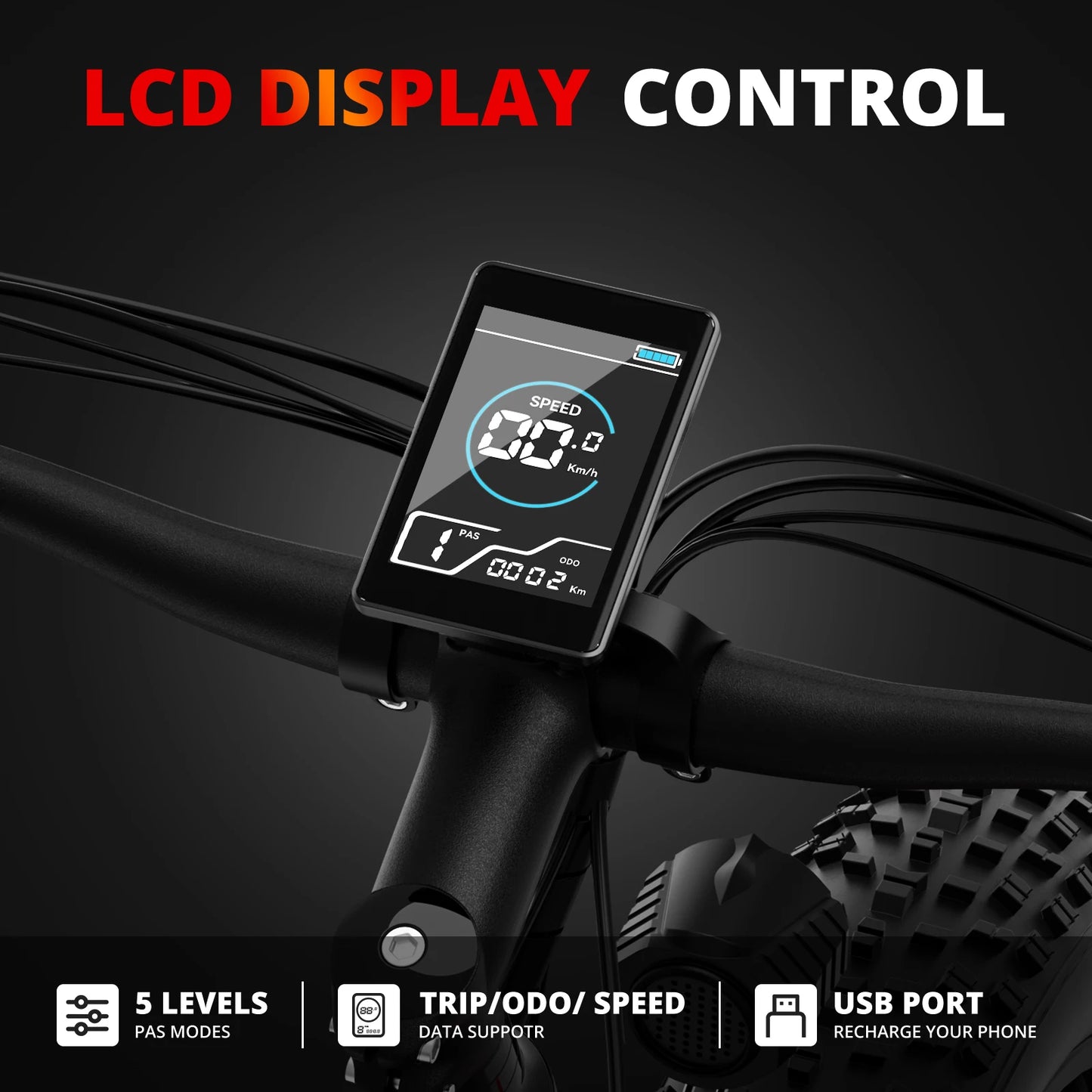 1500W  Ebike 26"
