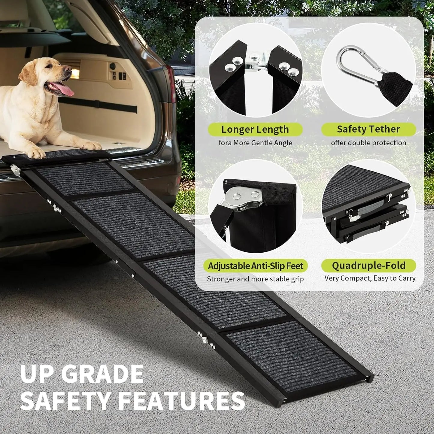 Car Dog Ramp Up to 250 LBS