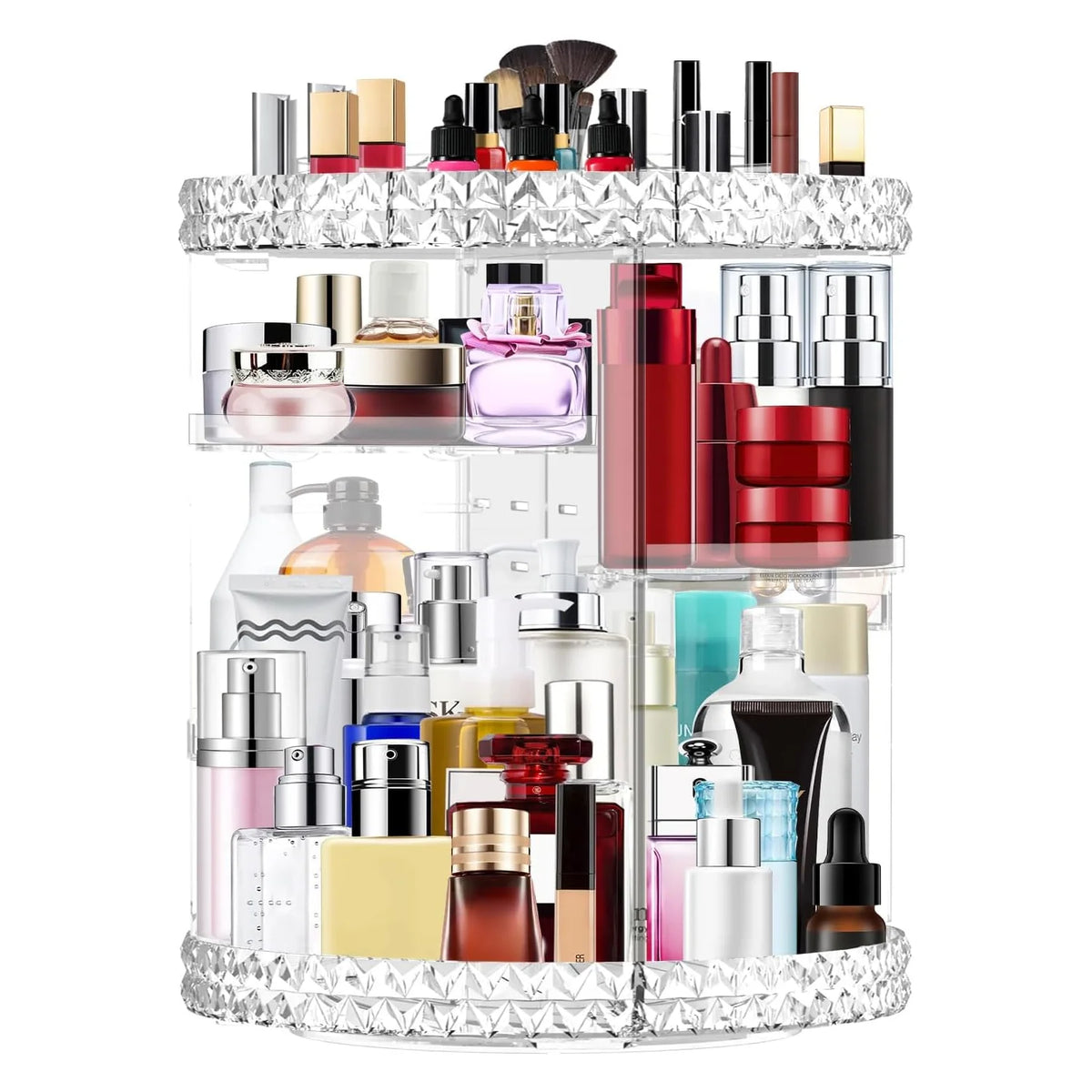360° Spinning Skincare Storage Organizer