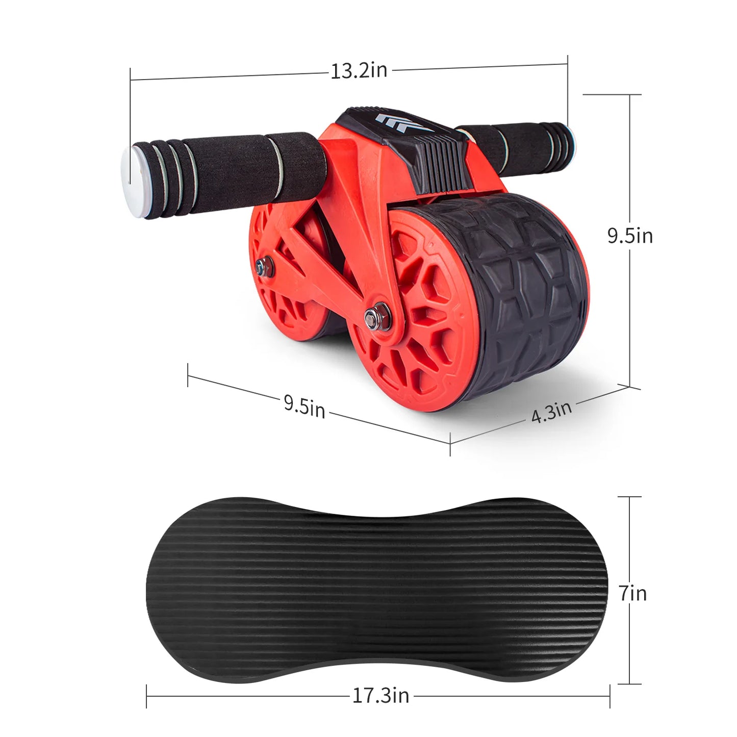 Ab Wheel Roller w/ Automatic Rebound