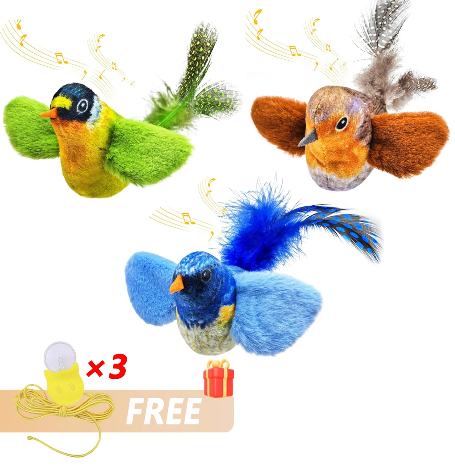 Indoor Interactive Birds Toy