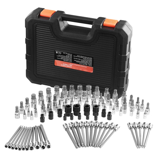 Bit Socket Set 107-Piece SAE and Metric