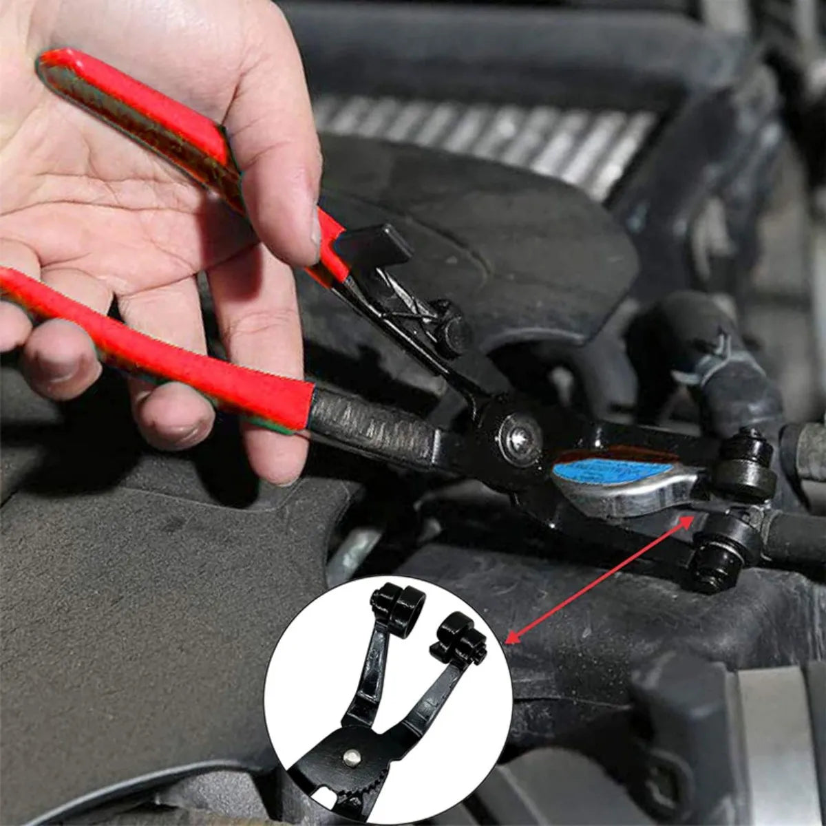 9-piece Hose Clamp Pliers Set