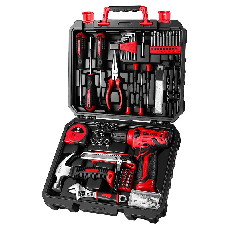 Tool Set with 8V Cordless Drill