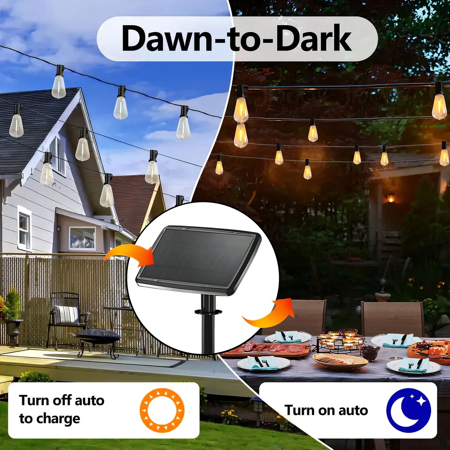 Solar String Lights 100FT