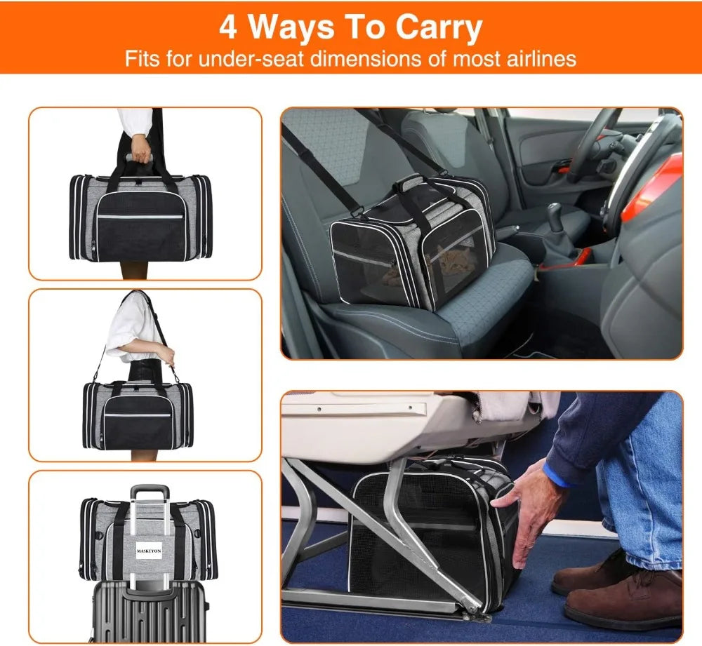 TSA Approved Soft Sided Pet Carrier