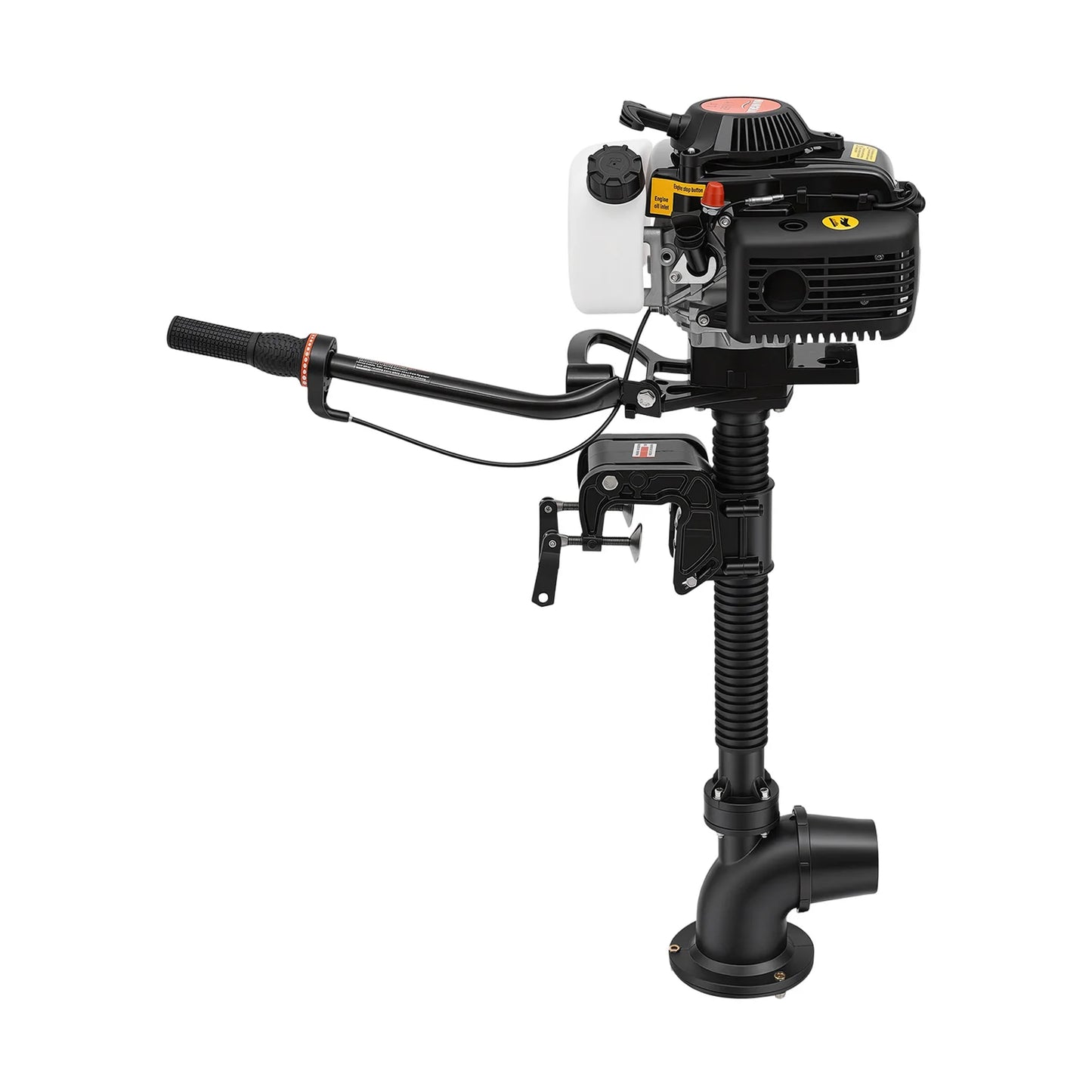Gasoline Outboard Motor, 4HP Four-Stroke Jet Pump