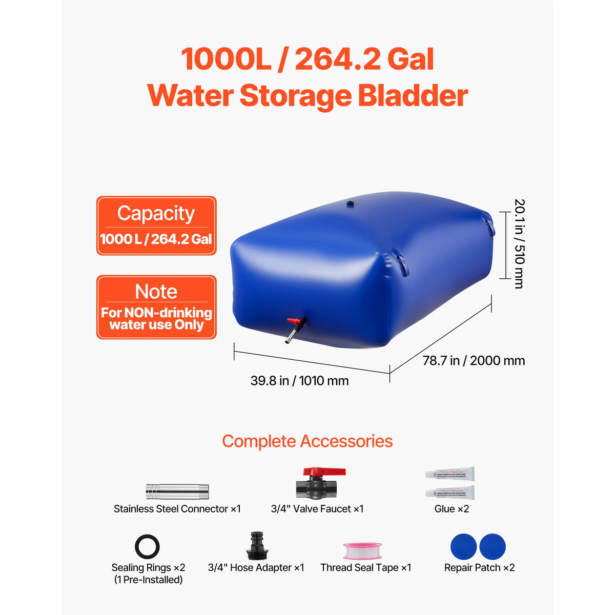 Water Storage Bladder