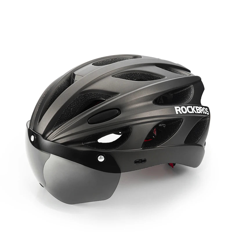 Cycling Helmet With Goggles