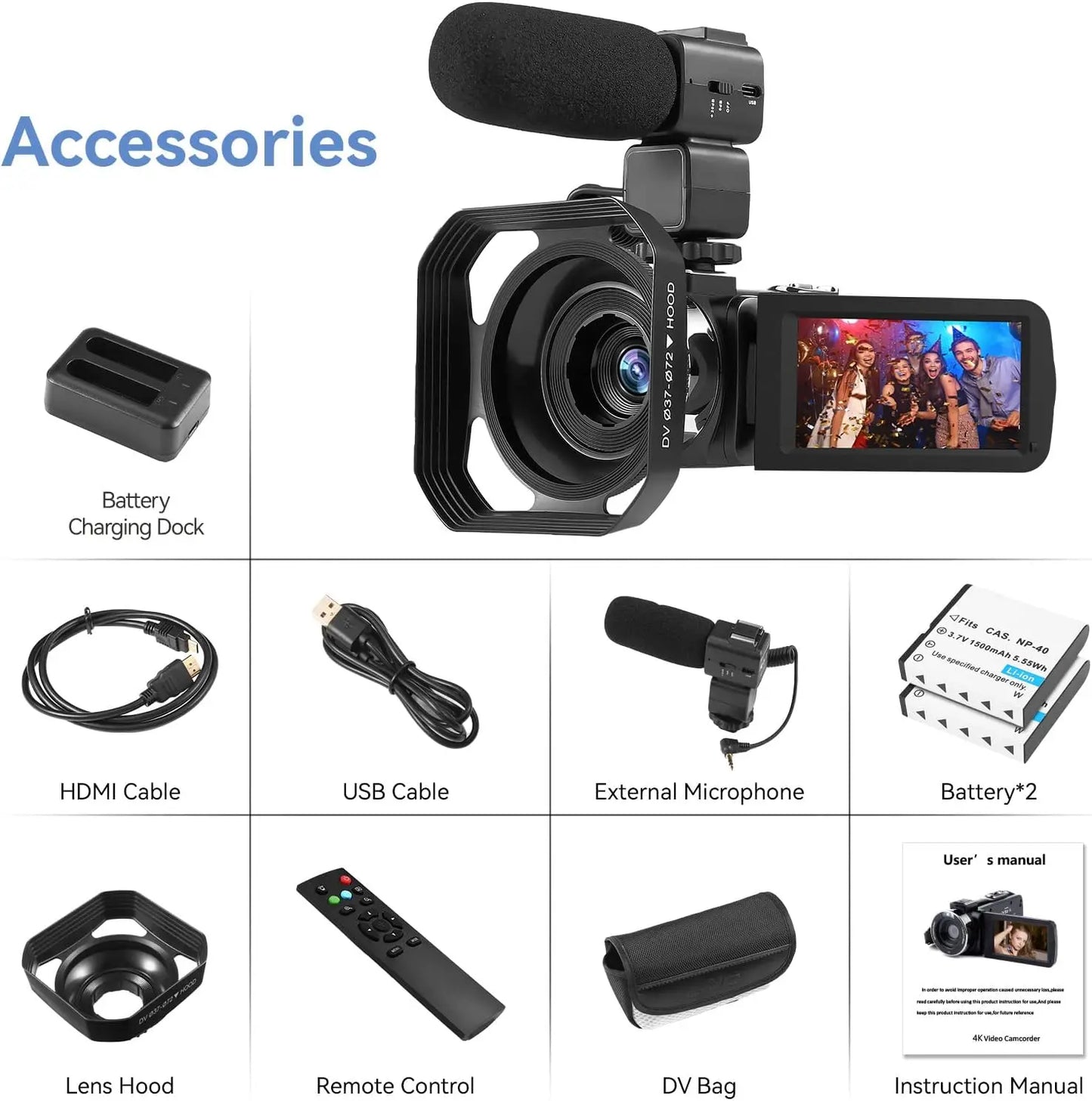 4k Video Camcorder