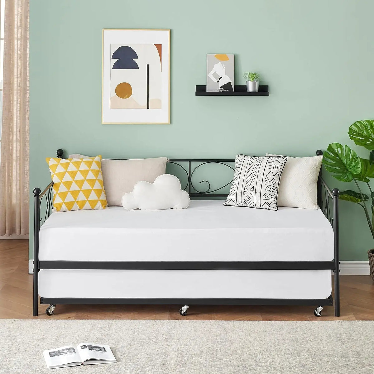 Sofa with Pull-Out Trundle Bed