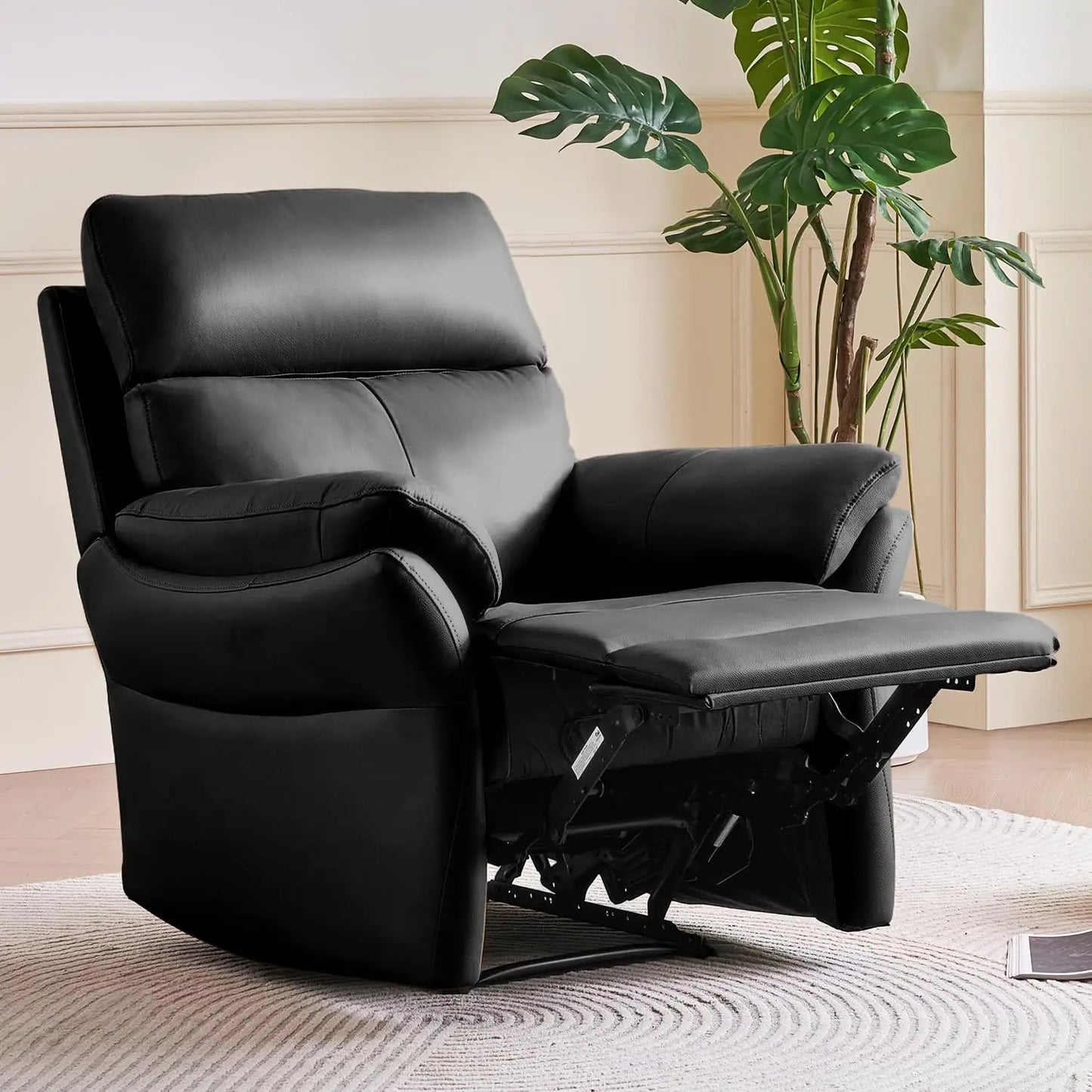 Genuine Leather Recliner Chair