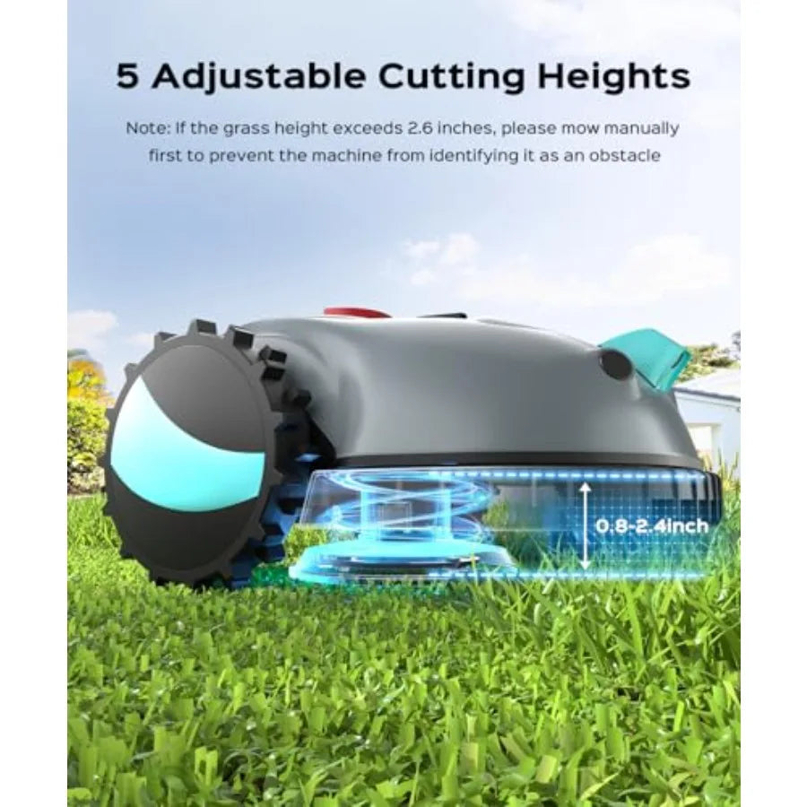 Robot Lawn Mower with HD Vision Navigation