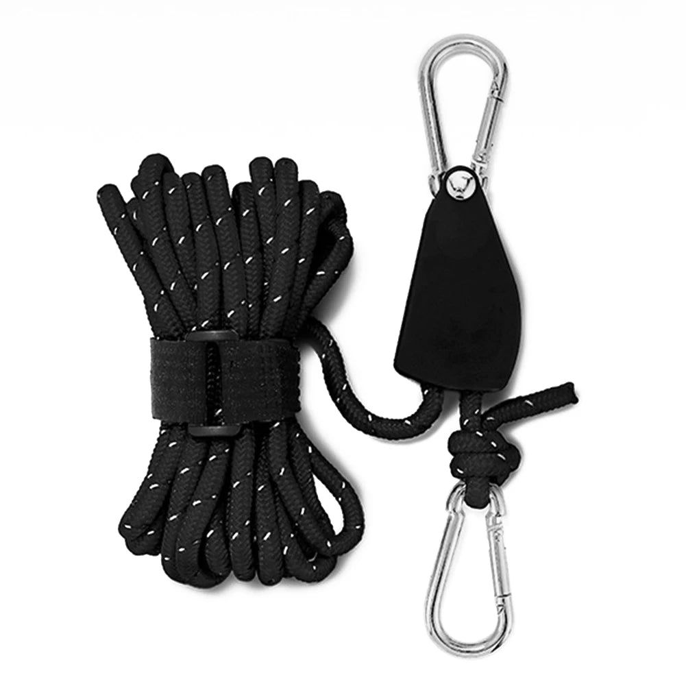 4mm 4m Rope Fastener Fixed Buckle Adjustable