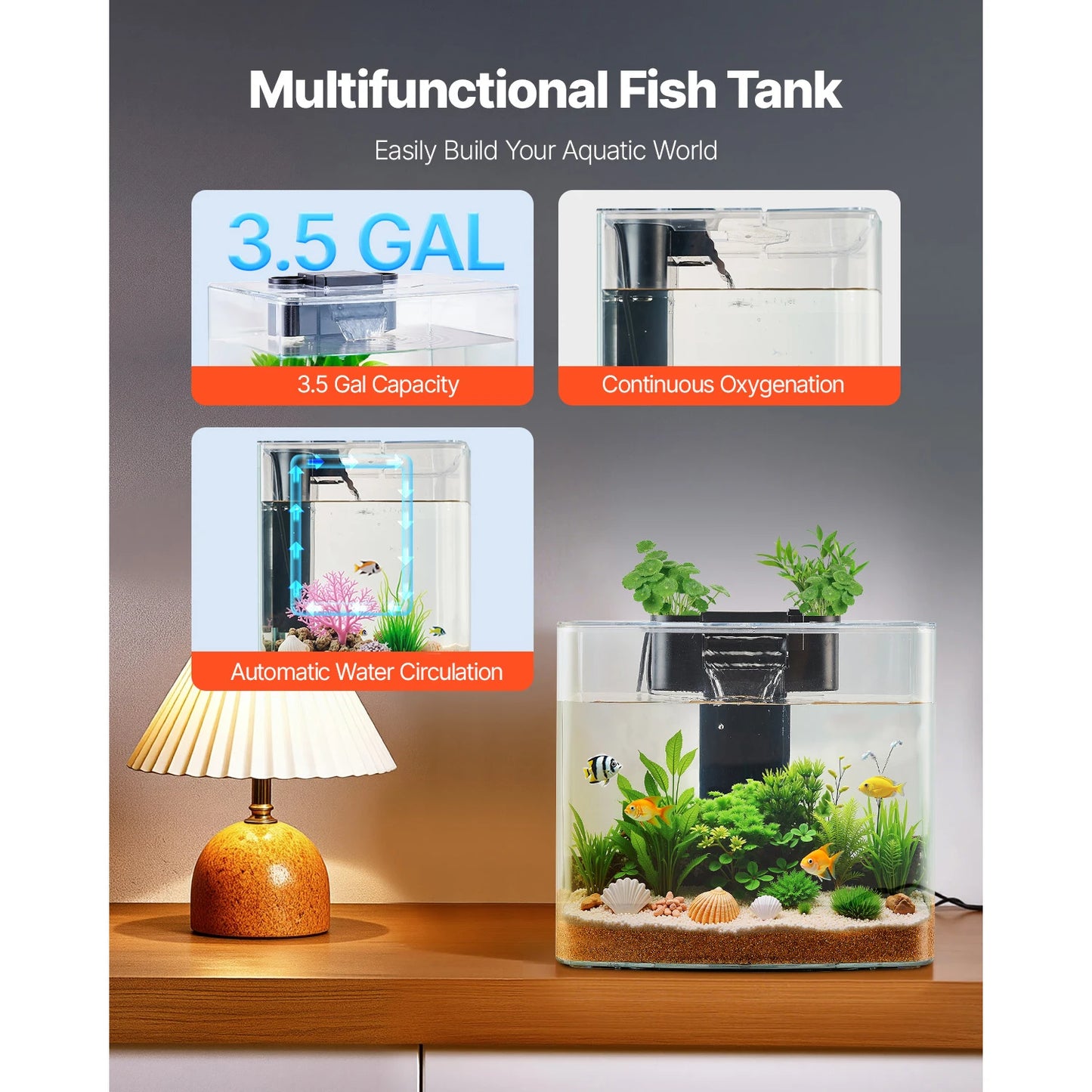 Fish Tank Aquarium Starter