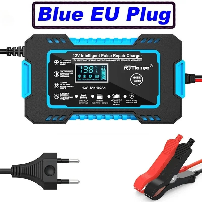 Pulse Repair Smart Car Battery Charger