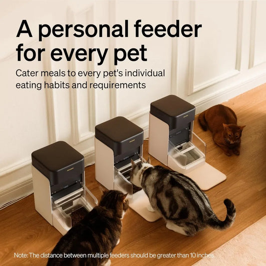 RFID Automatic Cat Feeder with Light Collar Tag,