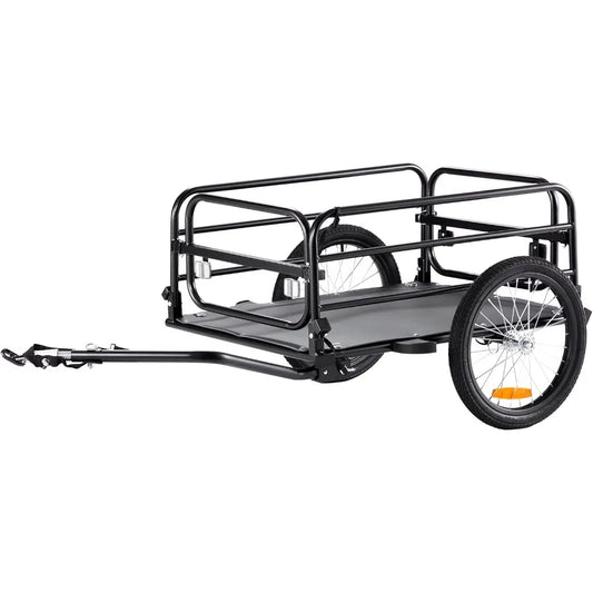 Bike Cargo Trailer, 160 lbs Load Capacity