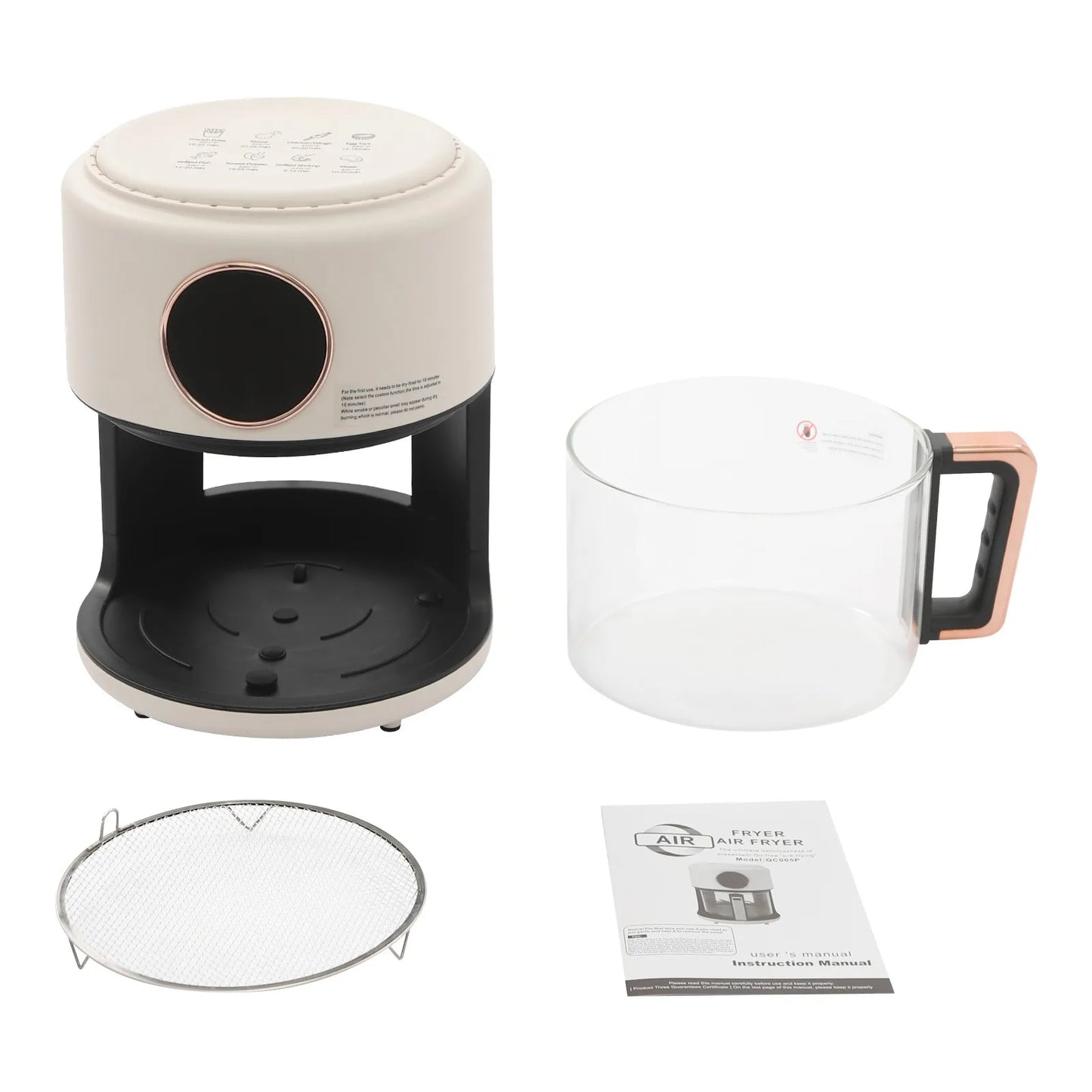 Glass Air Fryer