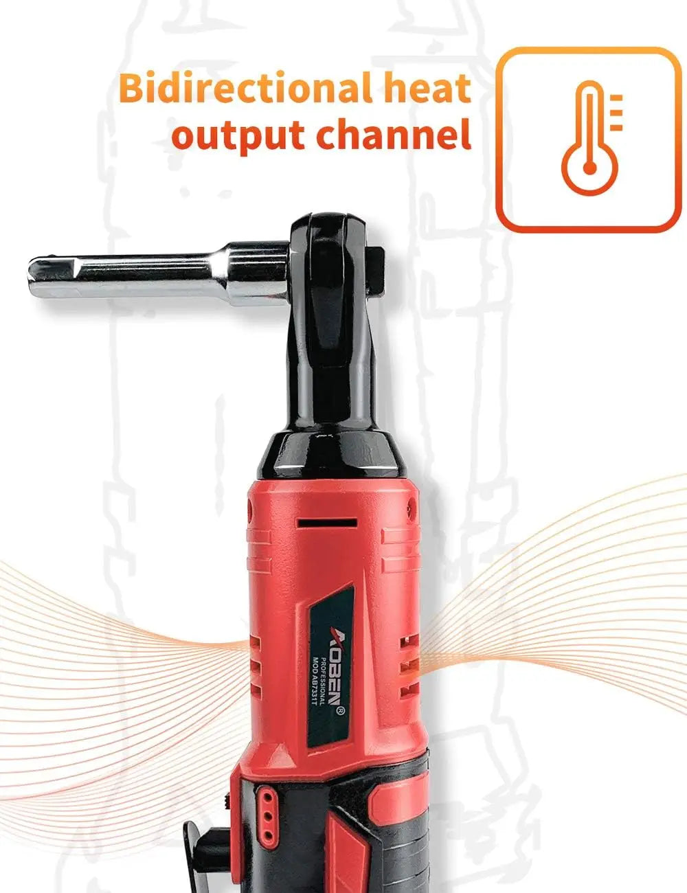 Cordless Ratchet Wrench Set, 3/8"