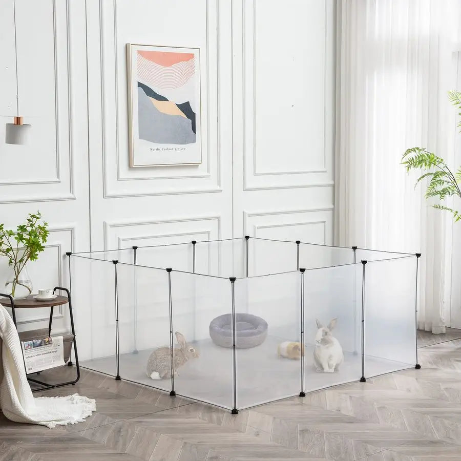 Portable Plastic Pet Playpen