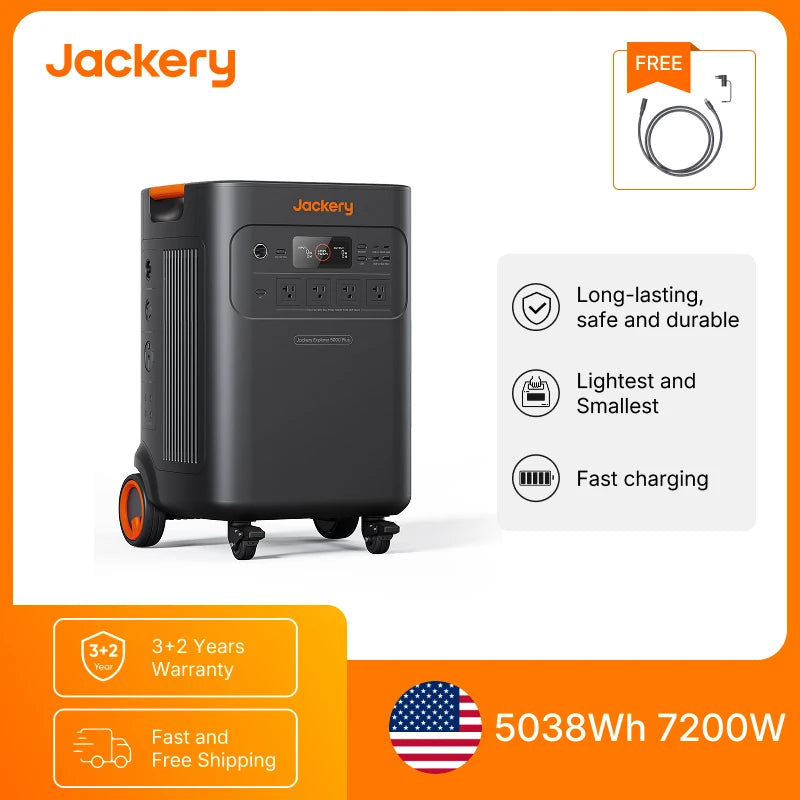 Solar Generator 5038Wh LiFePO4
