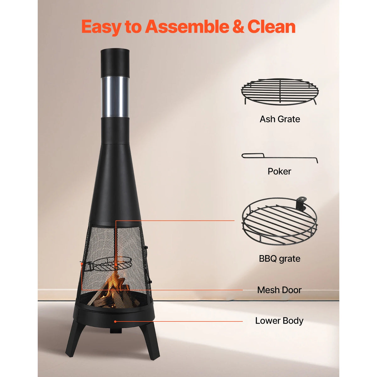 Chiminea 20 Inch