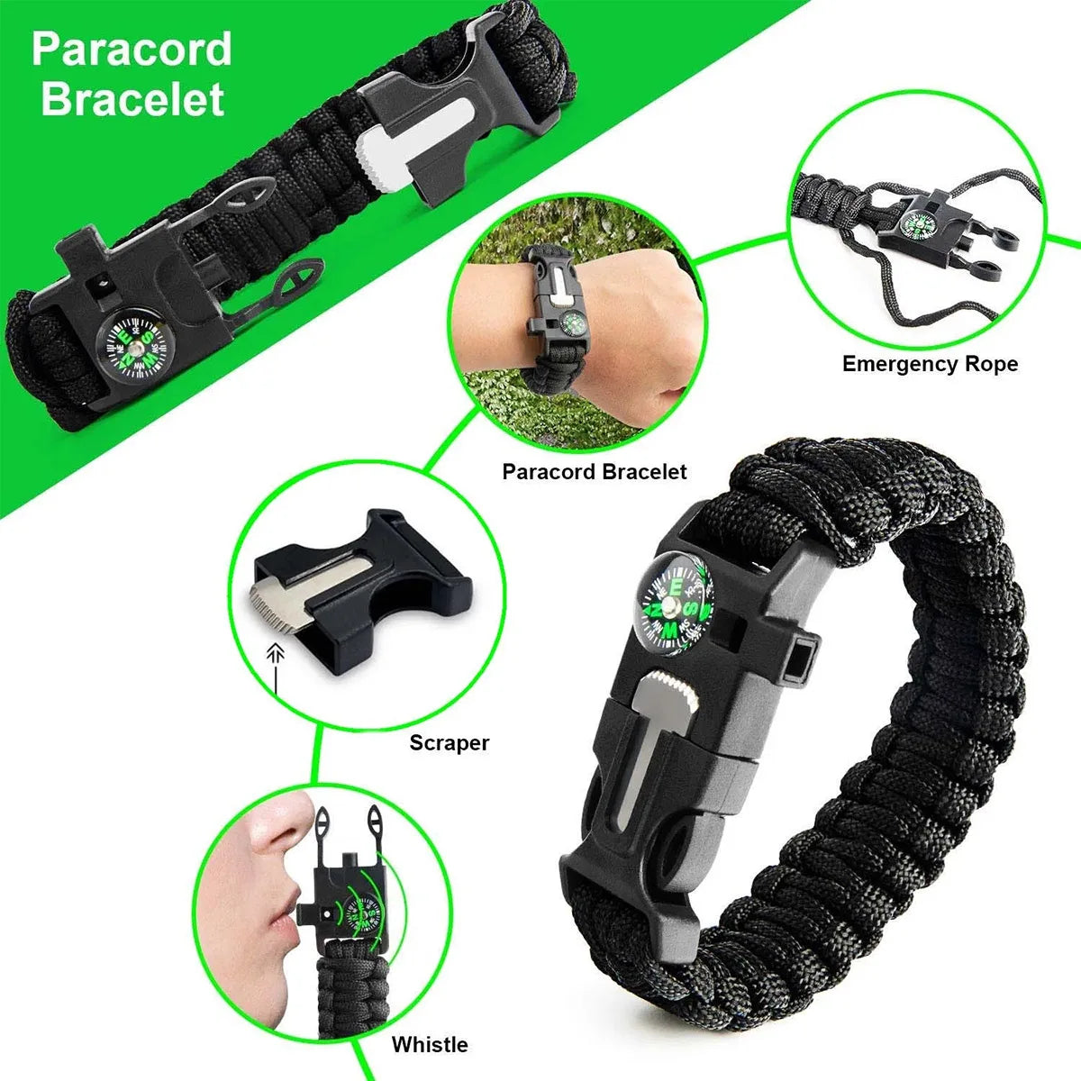 Camping Emergency Equipment Survival Set