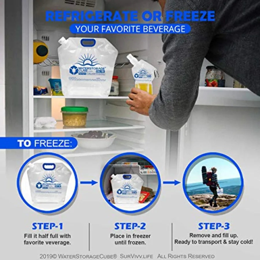 Collapsible Water Container Bag