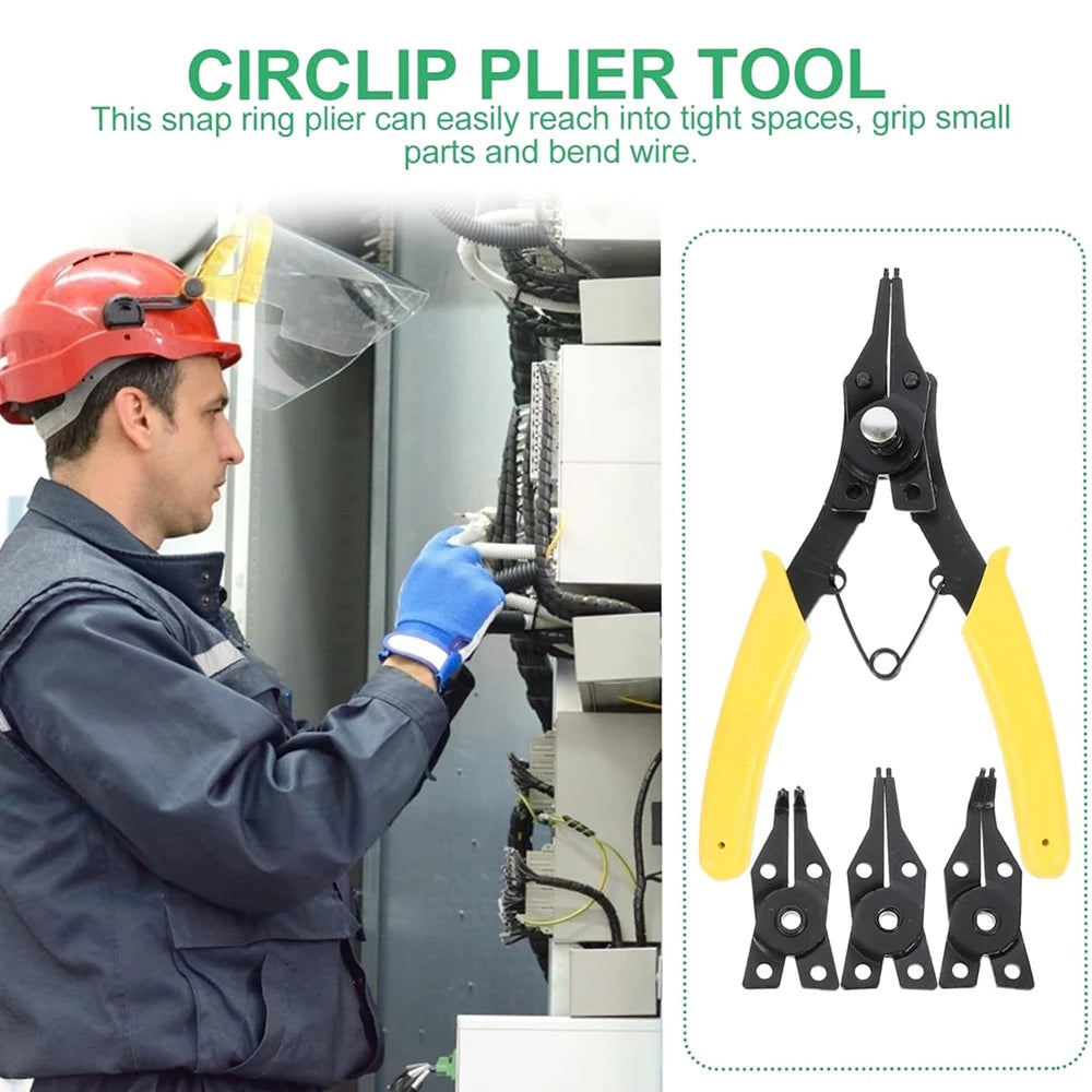 455Pcs Snap Ring Pliers Kit