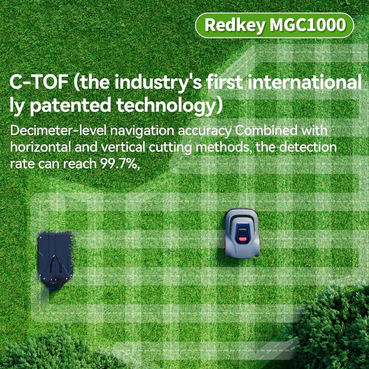 Robotic Lawn Mower for 0.25 Acre