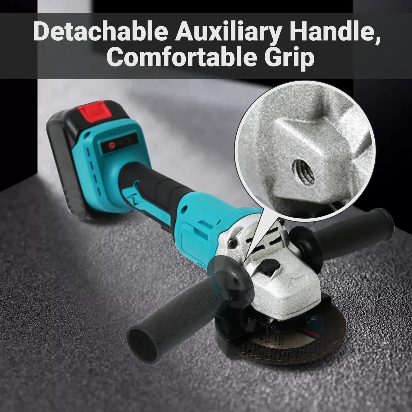 Cordless Angle Grinder Kit