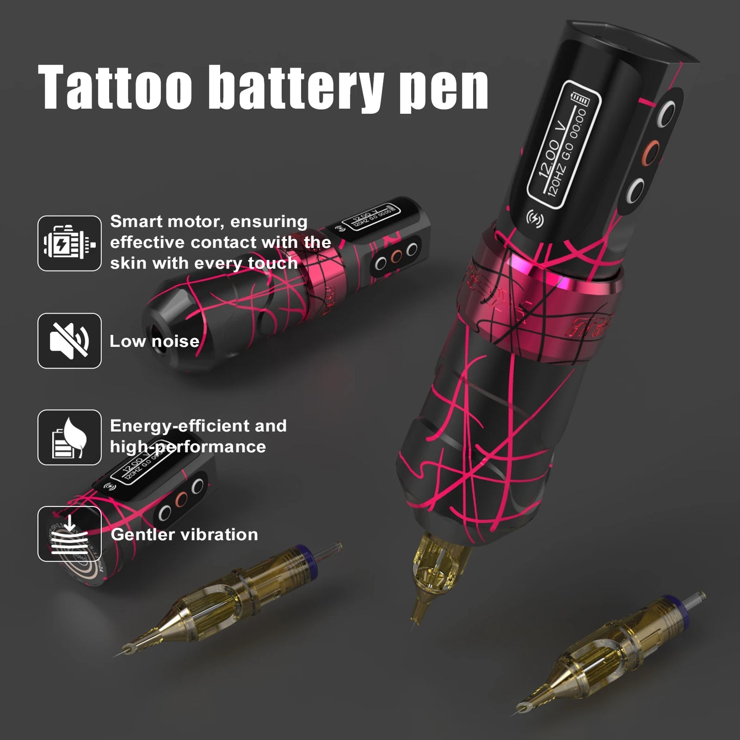 Wireless Rotary Tattoo Pen Kit