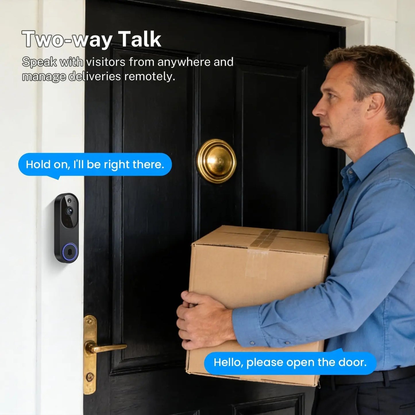 Wireless Wi-Fi  Doorbell Camera