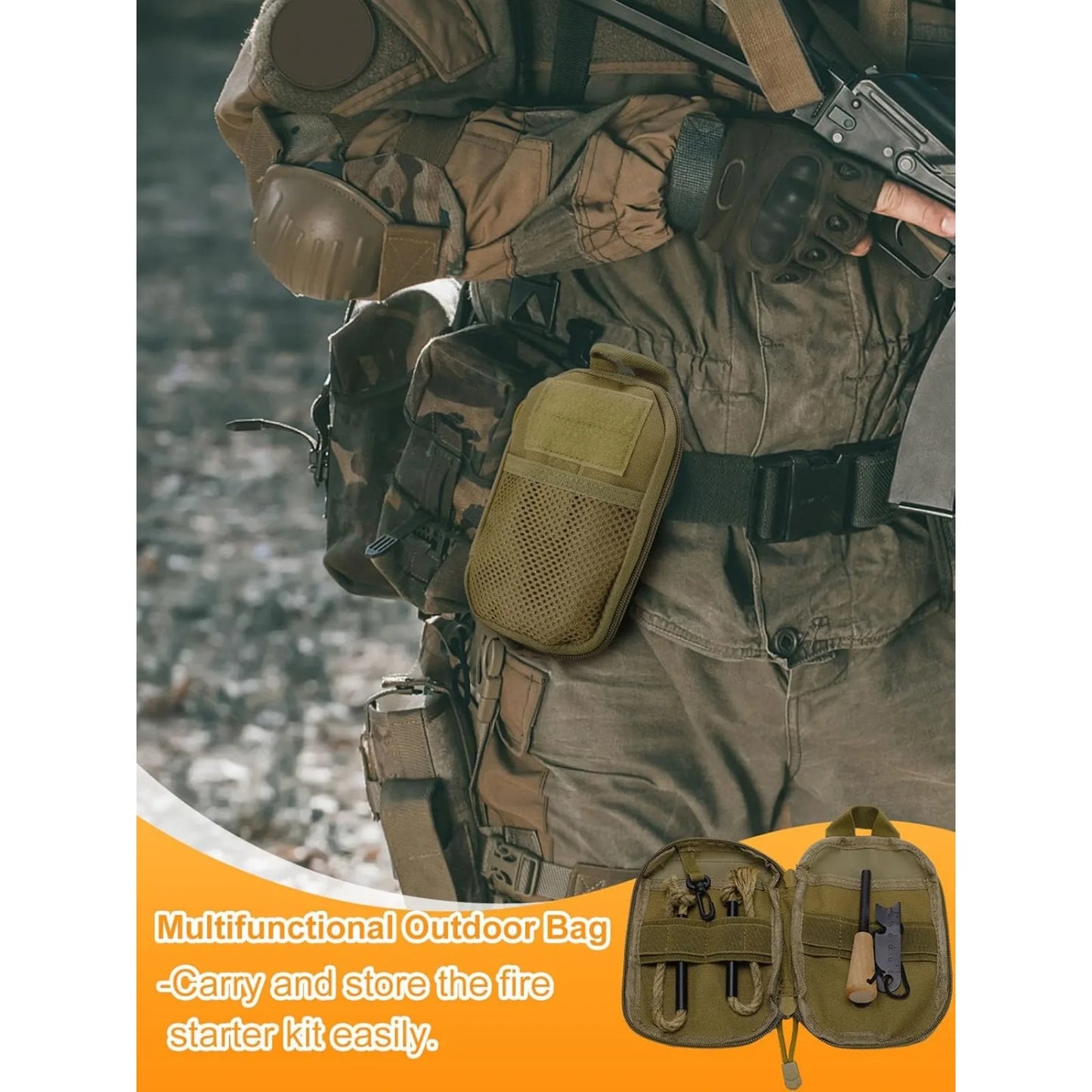 Fire Starter Survival Tool