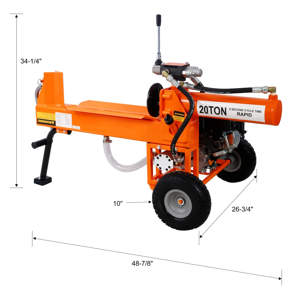 20 Ton Log Splitter